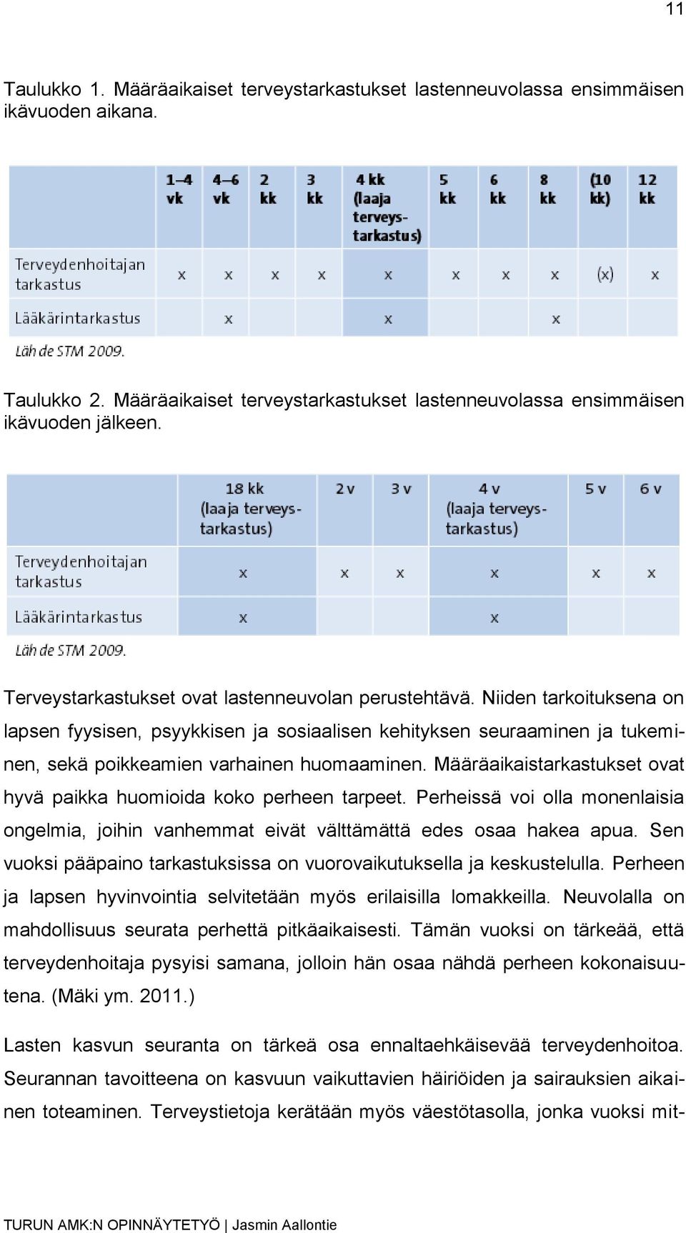 Määräaikaistarkastukset ovat hyvä paikka huomioida koko perheen tarpeet. Perheissä voi olla monenlaisia ongelmia, joihin vanhemmat eivät välttämättä edes osaa hakea apua.