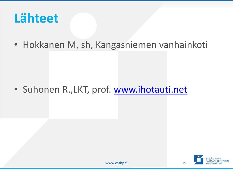 Suhonen R.,LKT, prof. www.