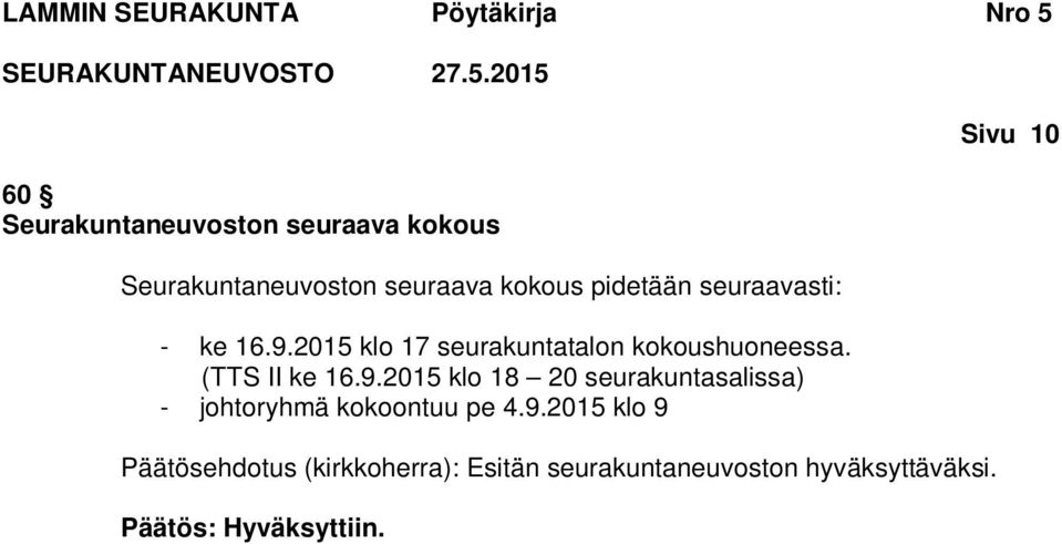(TTS II ke 16.9.