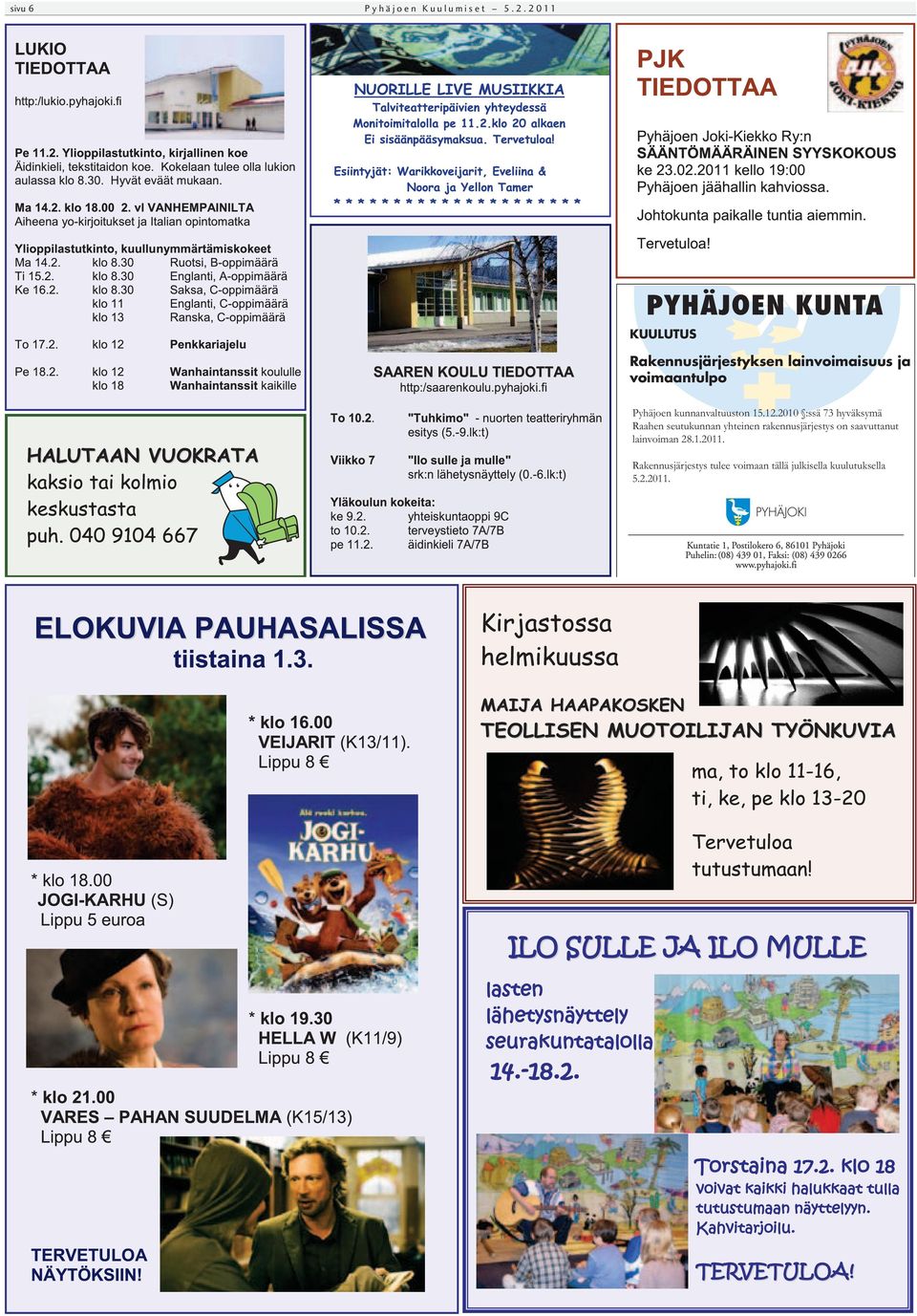 Pyhäjoen kunnanvaltuuston 15.12.