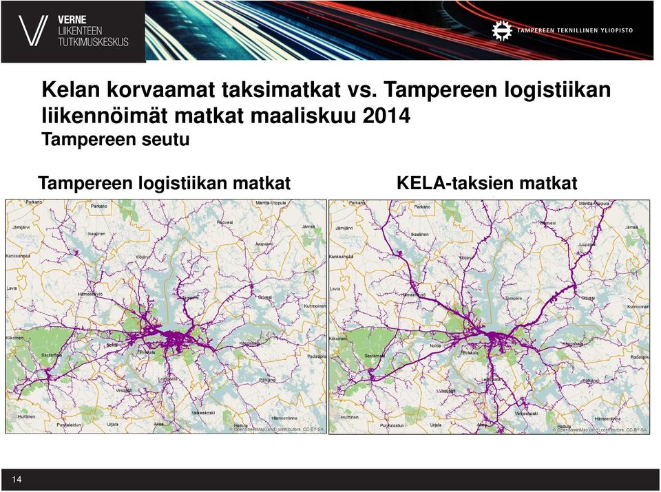 matkat maaliskuu 2014 Tampereen seutu