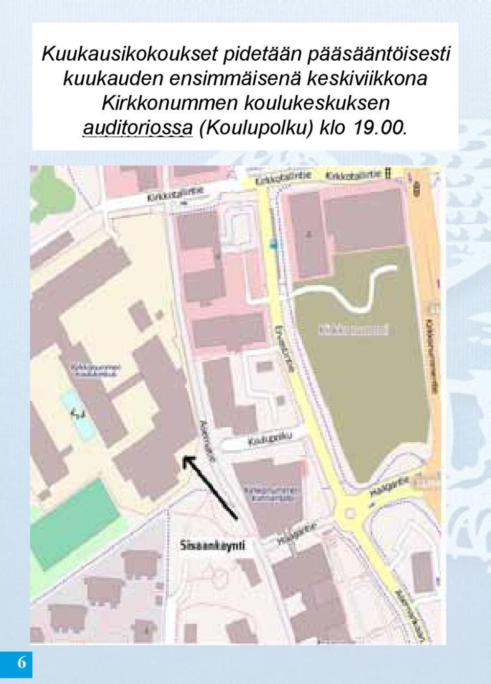 ensimmäisenä keskiviikkona