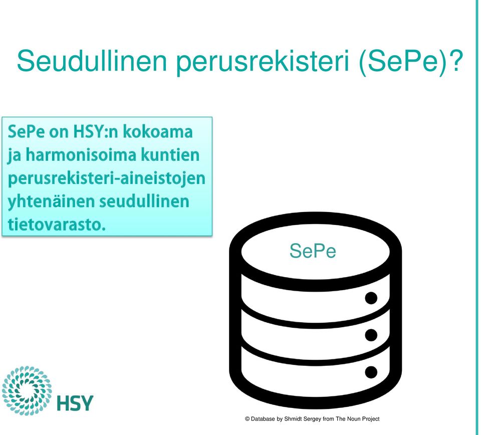 perusrekisteri-aineistojen yhtenäinen seudullinen