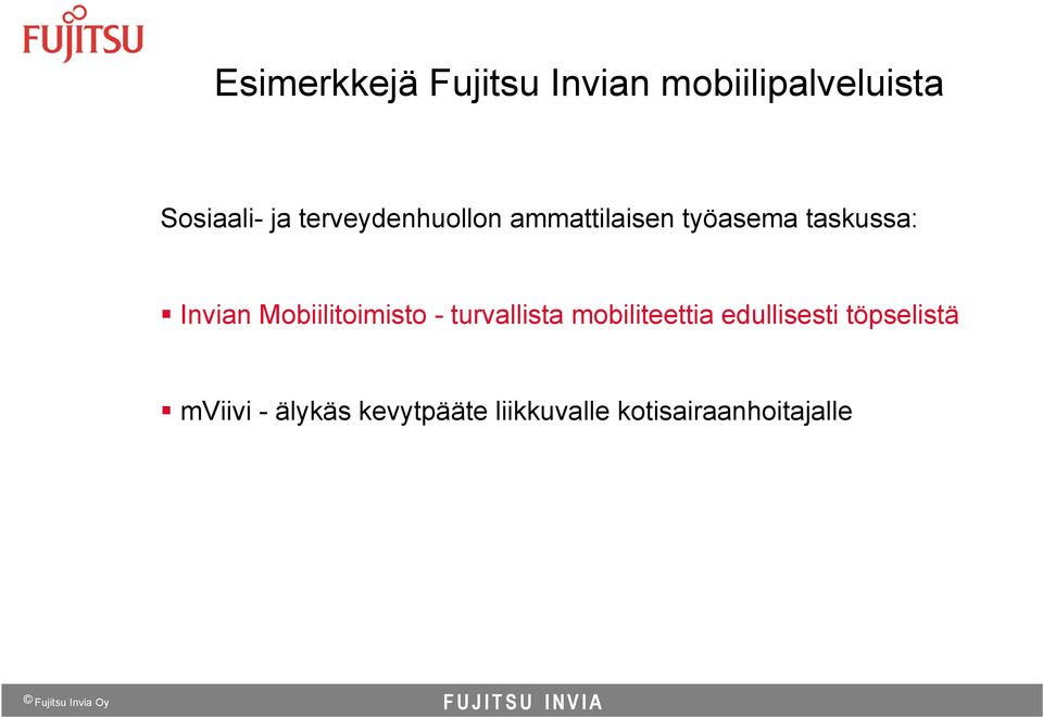 Mobiilitoimisto - turvallista mobiliteettia edullisesti