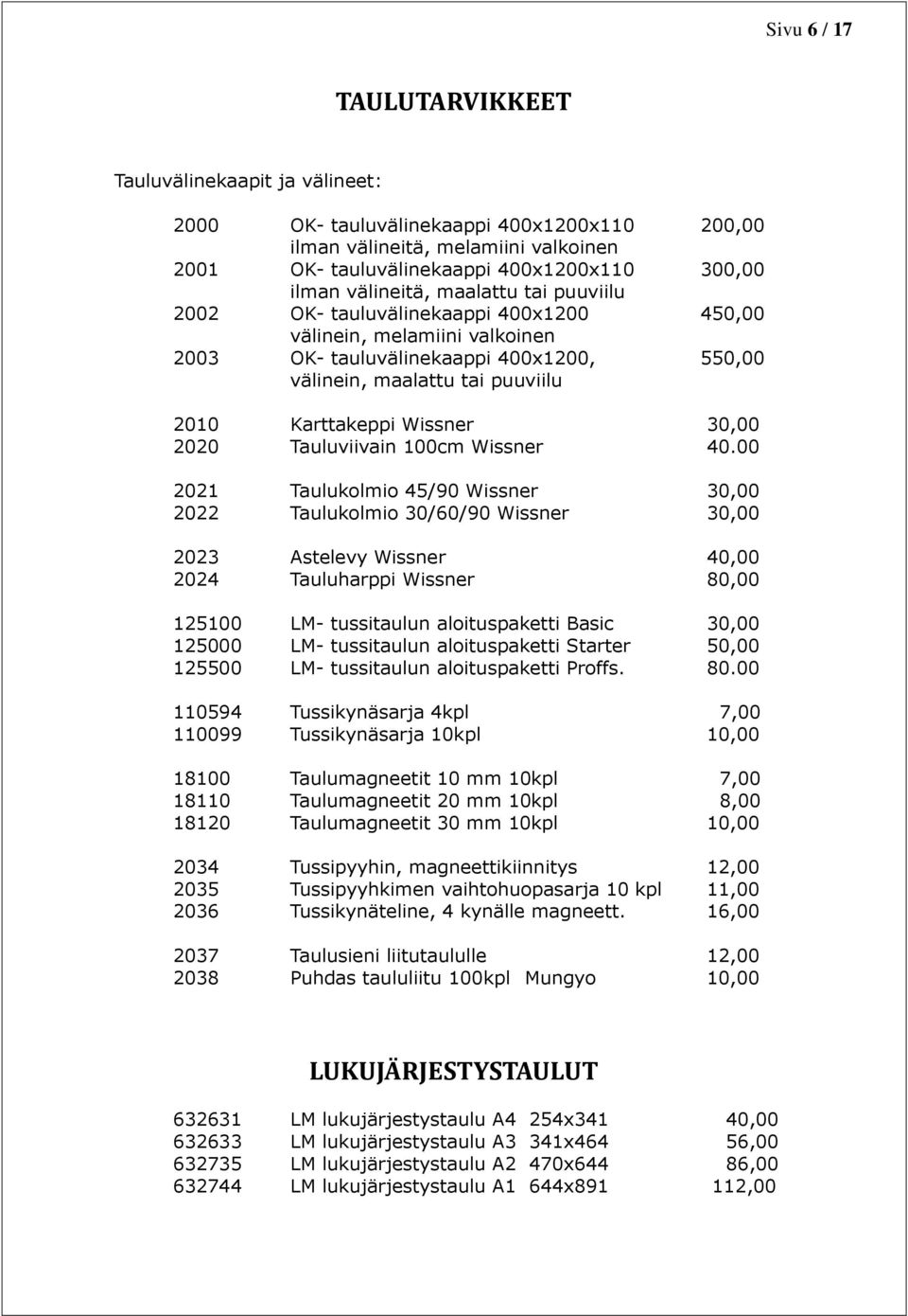 Wissner 30,00 2020 Tauluviivain 100cm Wissner 40.