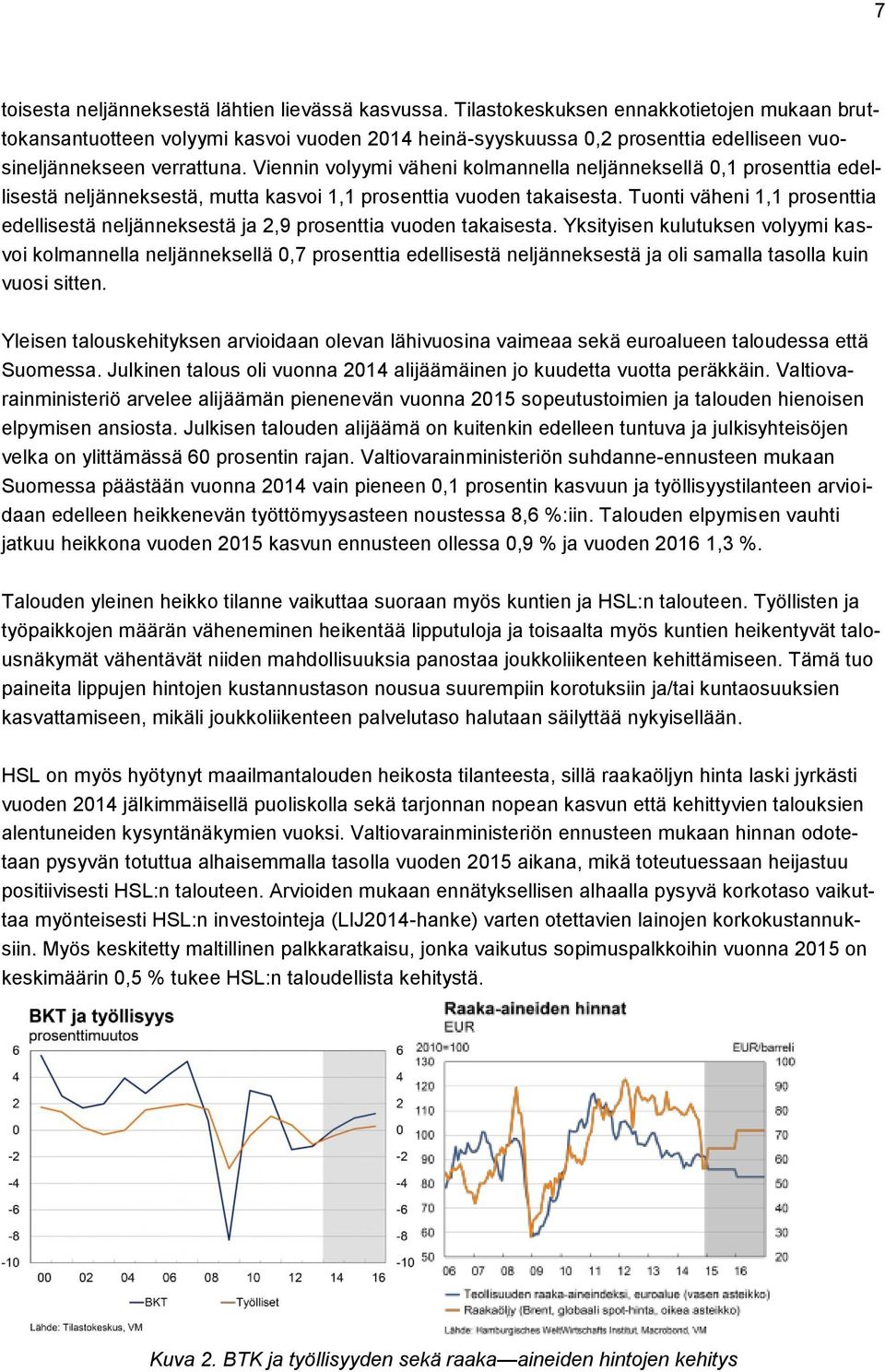 Viennin volyymi väheni kolmannella neljänneksellä 0,1 prosenttia edellisestä neljänneksestä, mutta kasvoi 1,1 prosenttia vuoden takaisesta.