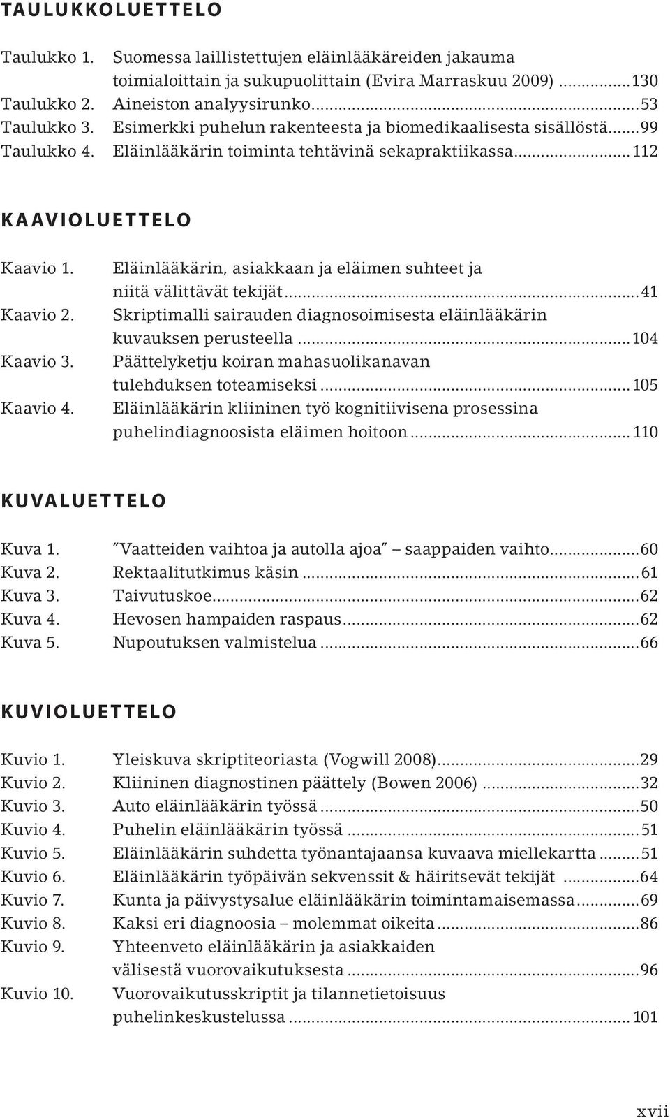 Eläinlääkärin, asiakkaan ja eläimen suhteet ja niitä välittävät tekijät...41 Skriptimalli sairauden diagnosoimisesta eläinlääkärin kuvauksen perusteella.