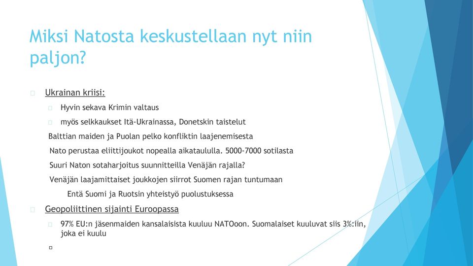 laajenemisesta Nato perustaa eliittijoukot nopealla aikataululla. 5000-7000 sotilasta Suuri Naton sotaharjoitus suunnitteilla Venäjän rajalla?