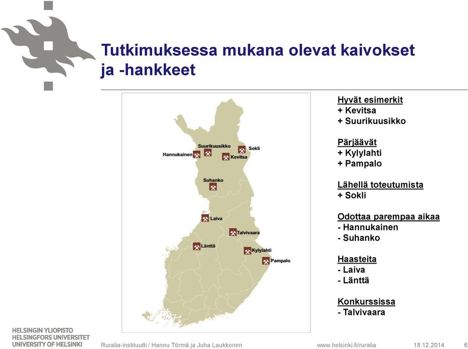 toteutumista + Sokli Odottaa parempaa aikaa - Hannukainen -