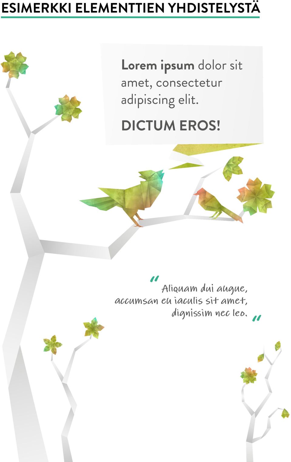 adipiscing elit. DICTUM EROS!