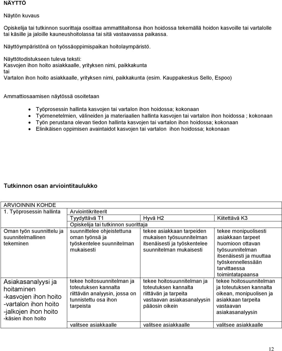 Näyttötdistukseen tuleva teksti: Kasvjen ihn hit asiakkaalle, yrityksen nimi, paikkakunta tai Vartaln ihn hit asiakkaalle, yrityksen nimi, paikkakunta (esim.