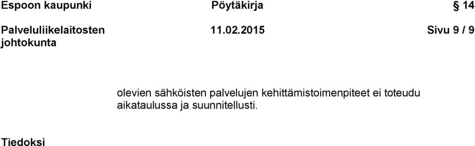 sähköisten palvelujen