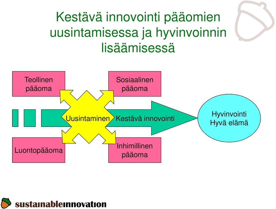 Sosiaalinen pääoma Uusintaminen Kestävä