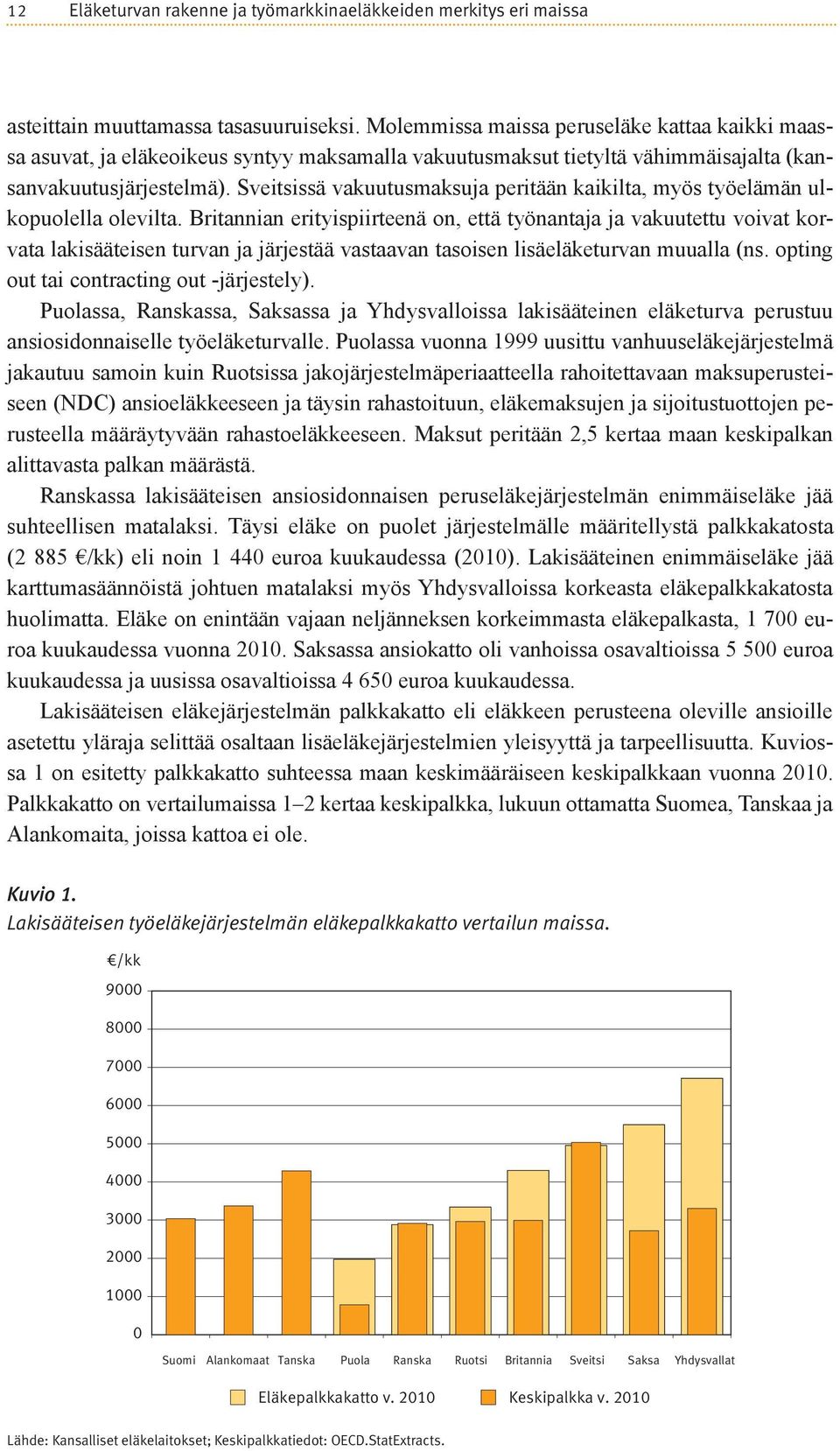 Sveitsissä vakuutusmaksuja peritään kaikilta, myös työelämän ulkopuolella olevilta.