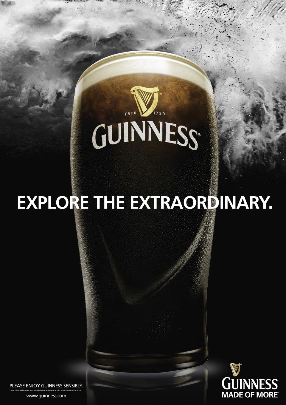 The GUINNESS word and HARP device