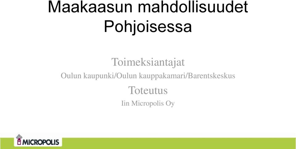 Oulun kaupunki/oulun