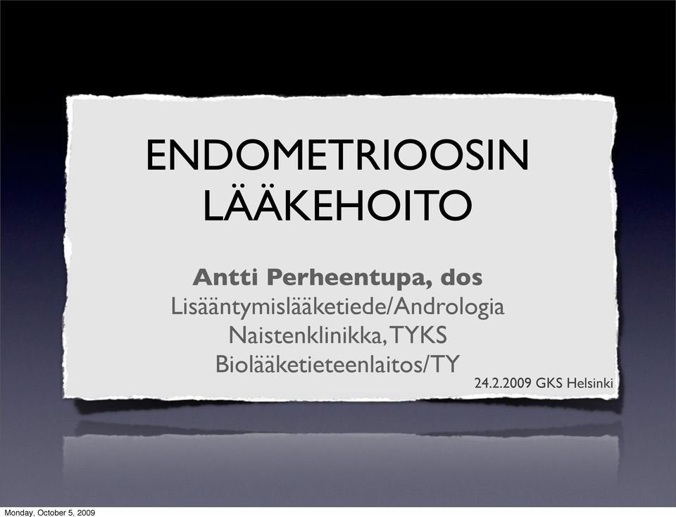 Lisääntymislääketiede/Andrologia