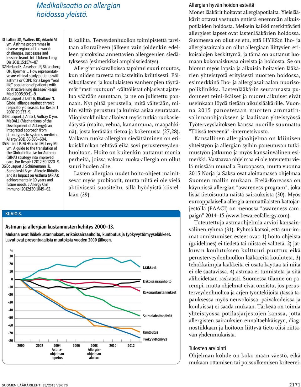 Respir Med 2005;99:11 9. 33 Bousquet J, Dahl R, Khaltaev N. Global alliance against chronic respiratory diseases. Eur Respir J 2007;29:233 9. 34 Bousquet J, Anto J, Auffray C ym.