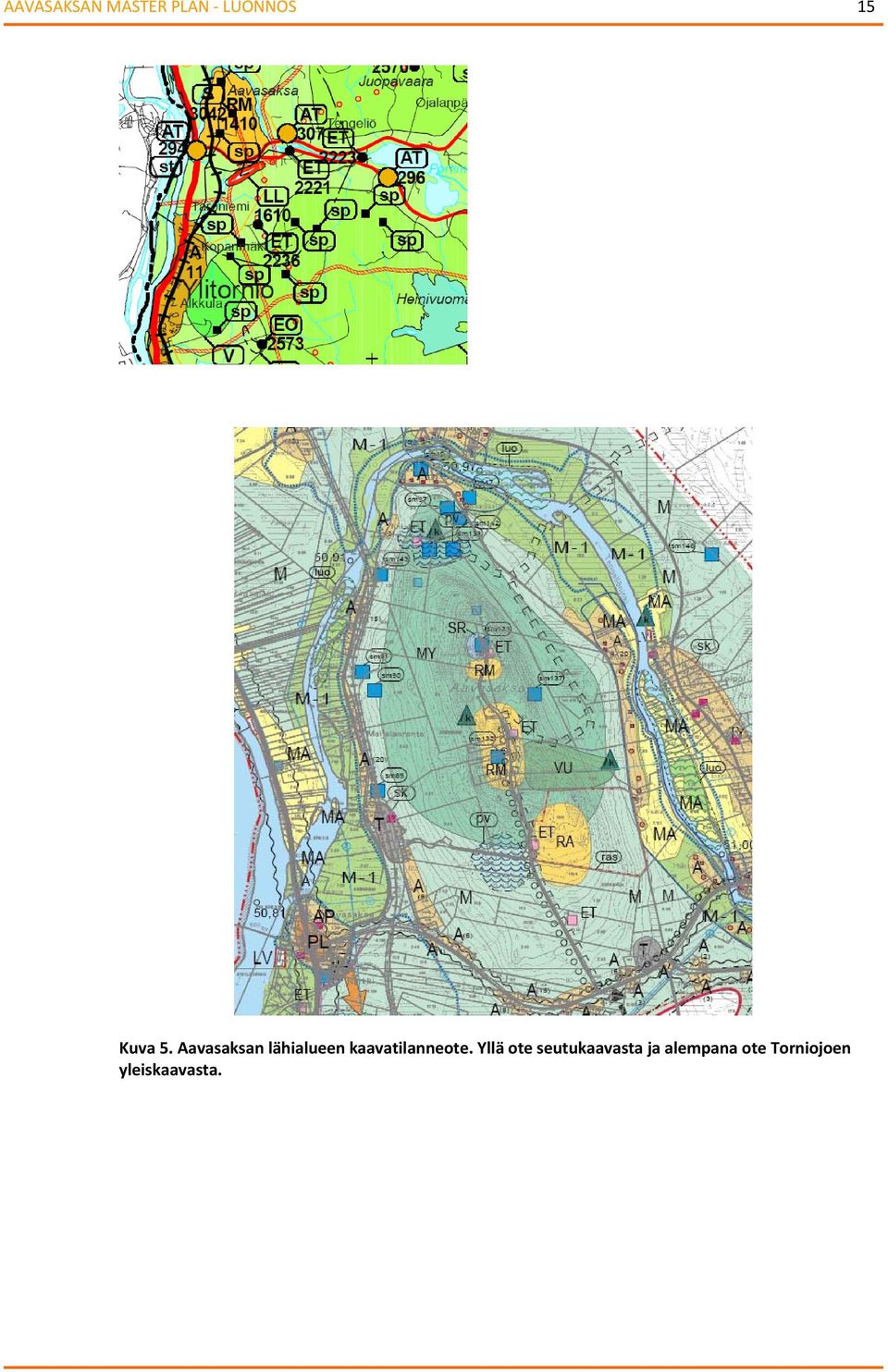 Aavasaksan lähialueen