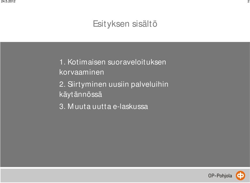 korvaaminen 2.