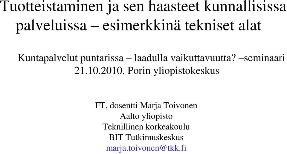 seminaari 21.10.