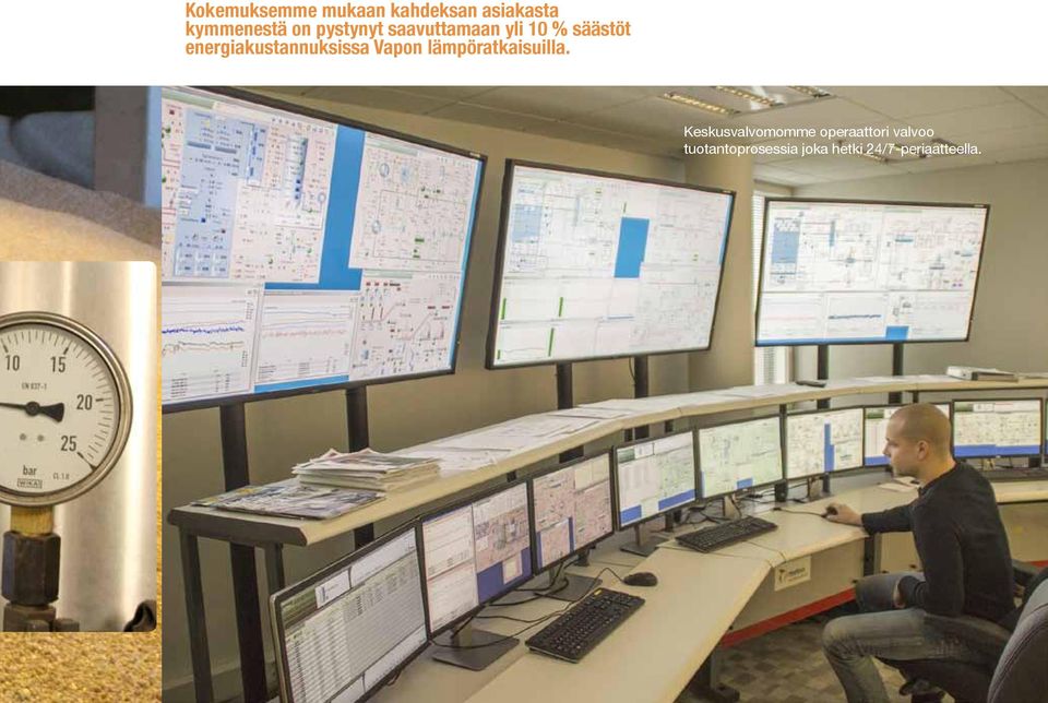 energiakustannuksissa Vapon lämpöratkaisuilla.