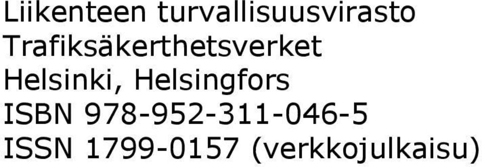 Helsingfors ISBN