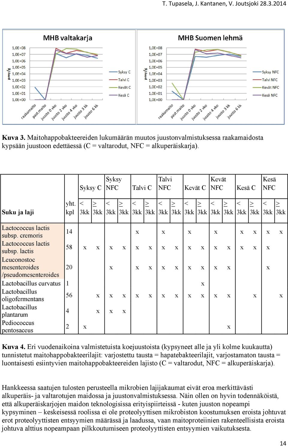 cremoris 14 x x x x x x x x Lactococcus lactis subsp.