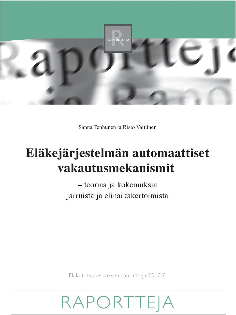 teoriaa ja kokemuksia jarruista ja