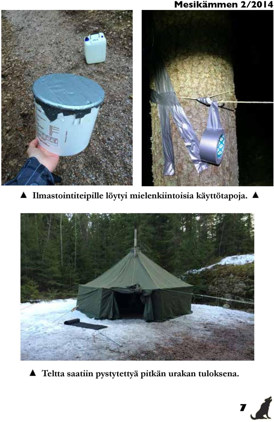 käyttötapoja.