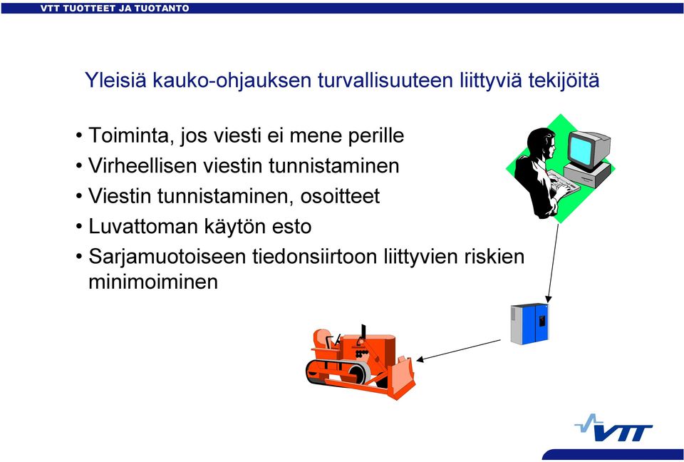 tunnistaminen Viestin tunnistaminen, osoitteet Luvattoman