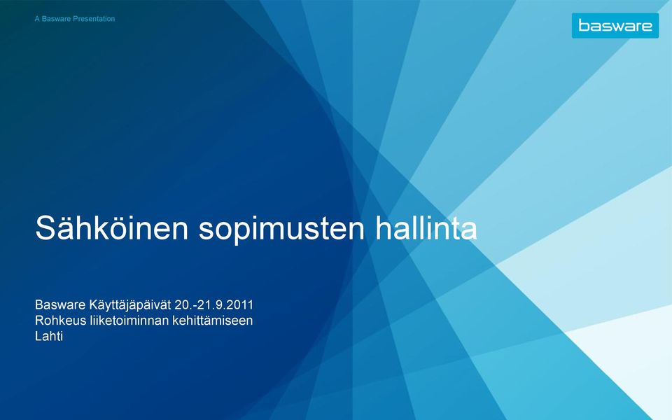Käyttäjäpäivät 20.-21.9.