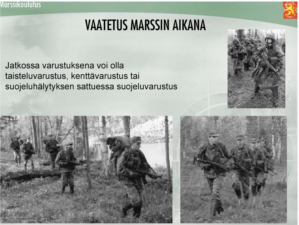 taisteluvarustus, kenttävarustus
