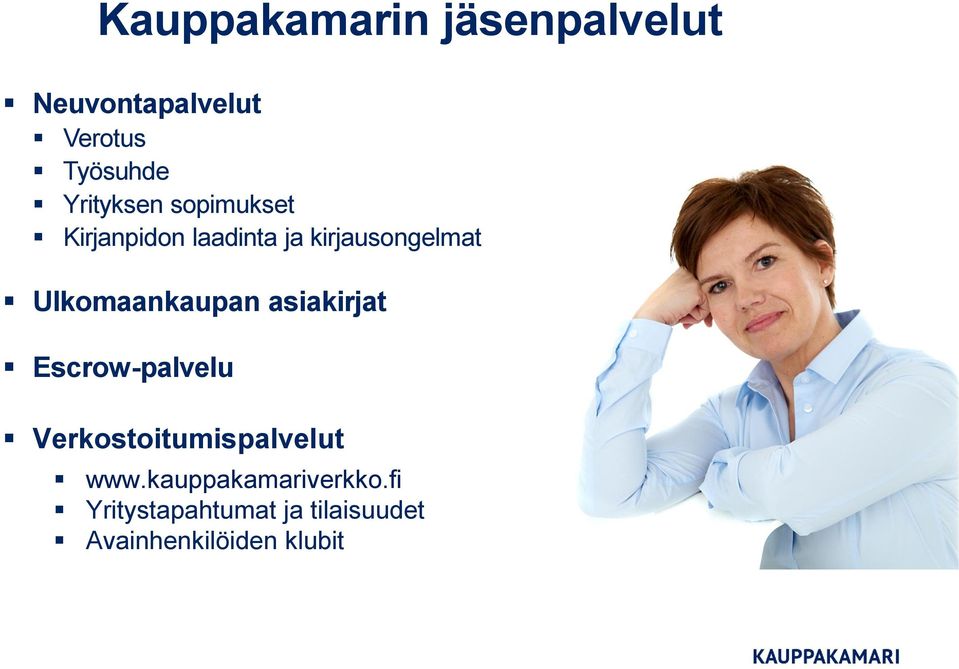 Ulkomaankaupan asiakirjat Escrow-palvelu Verkostoitumispalvelut