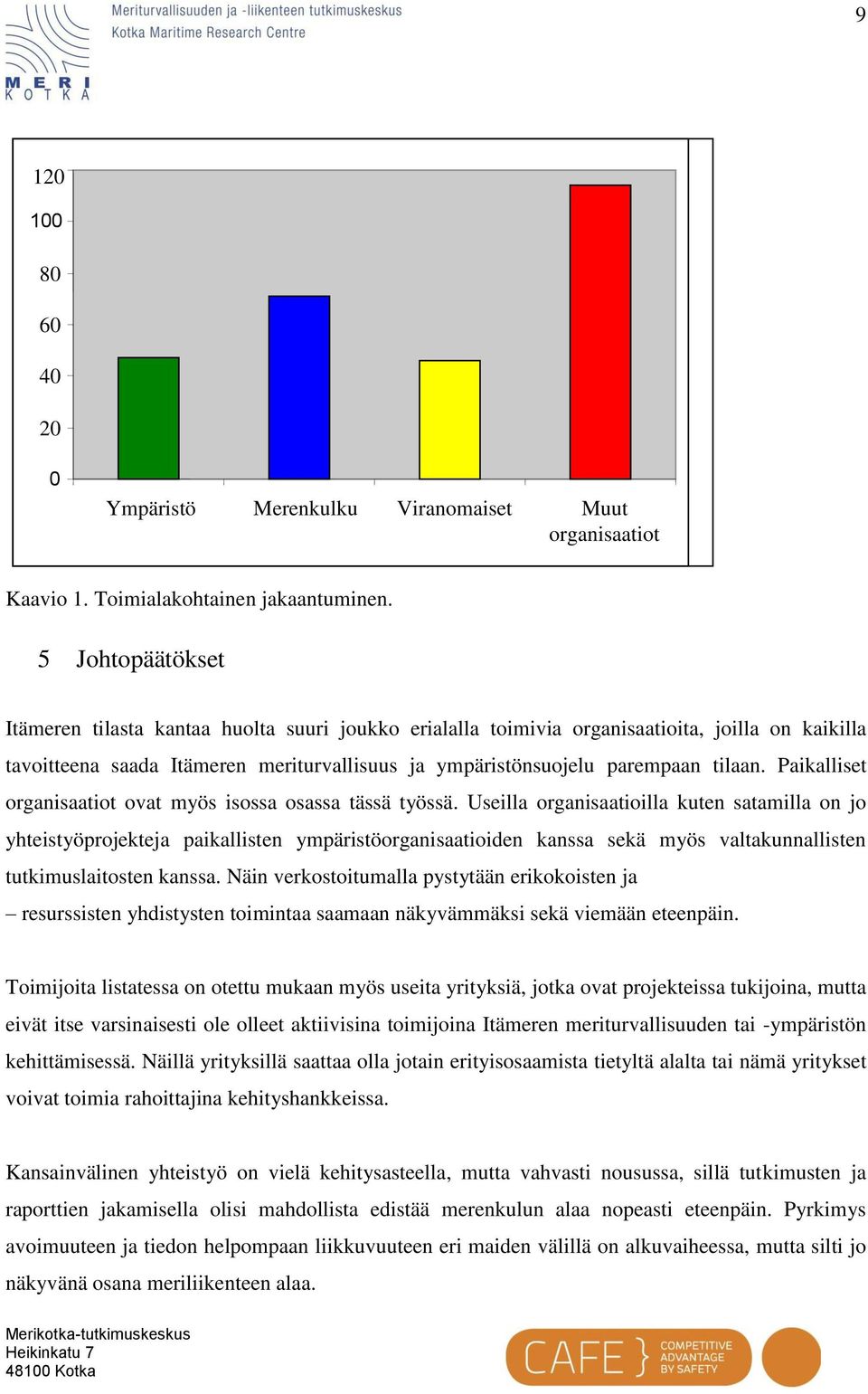 Paikalliset organisaatiot ovat myös isossa osassa tässä työssä.