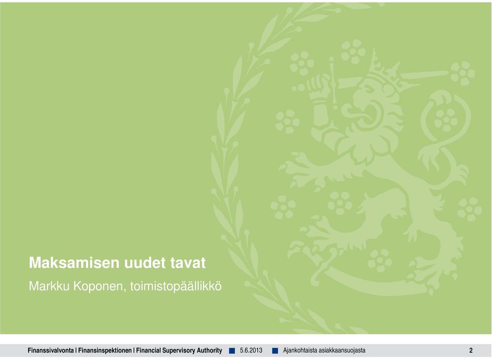 Finanssivalvonta