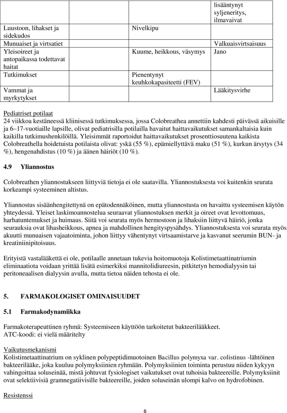 annettiin kahdesti päivässä aikuisille ja 6 17-vuotiaille lapsille, olivat pediatrisilla potilailla havaitut haittavaikutukset samankaltaisia kuin kaikilla tutkimushenkilöillä.