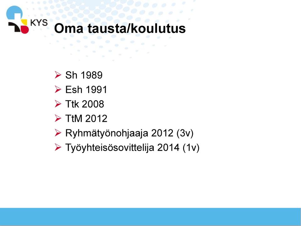 Ryhmätyönohjaaja 2012 (3v)