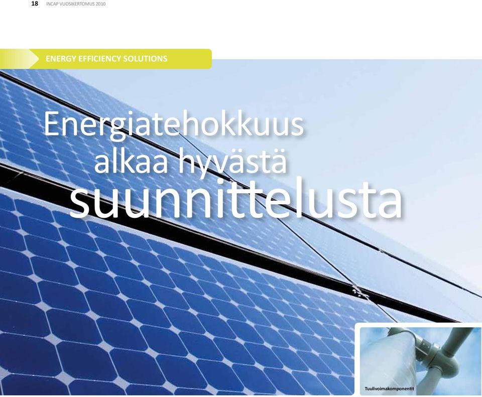 efficiency solutions Energiatehokkuus