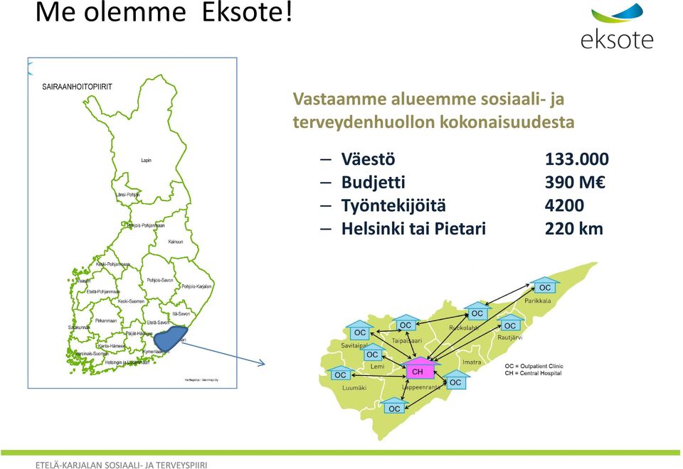 terveydenhuollon kokonaisuudesta Väestö