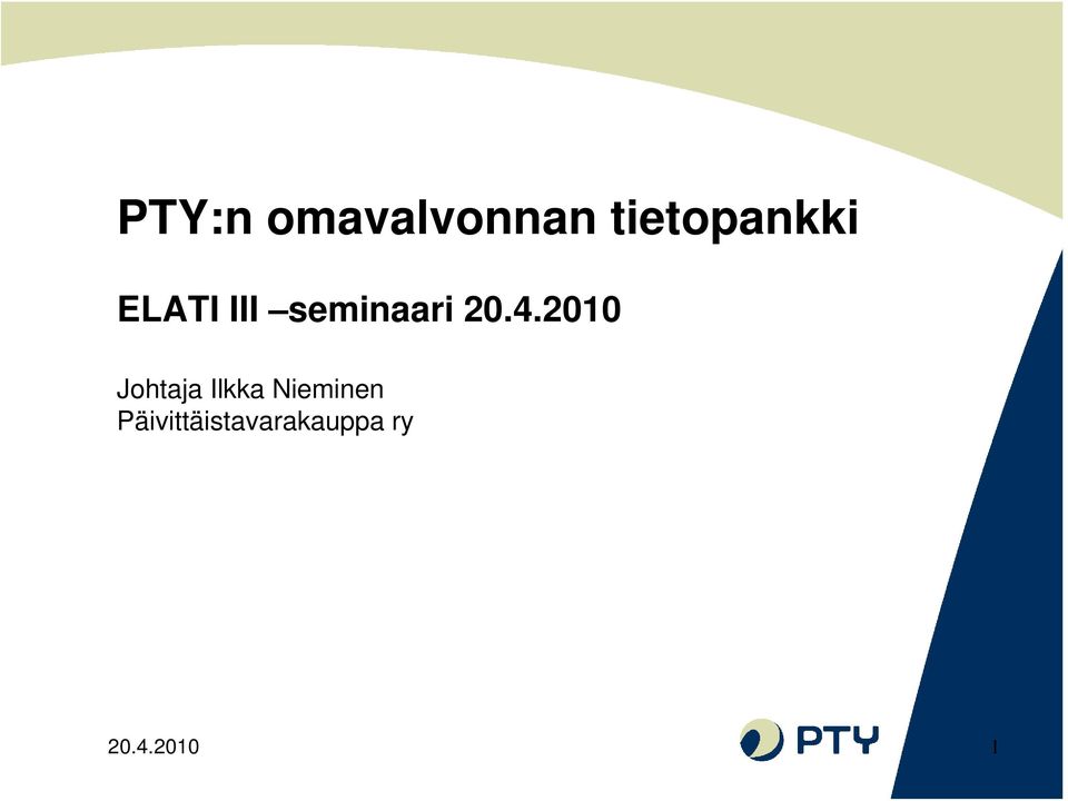 2010 Johtaja Ilkka Nieminen