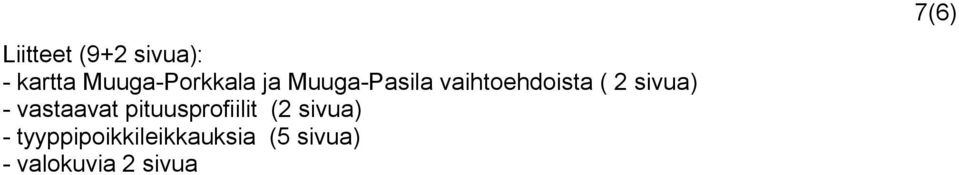 vastaavat pituusprofiilit (2 sivua) -