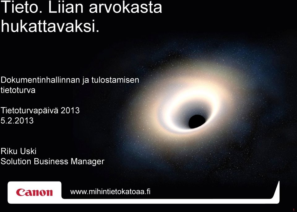 tietoturva Tietoturvapäivä 20