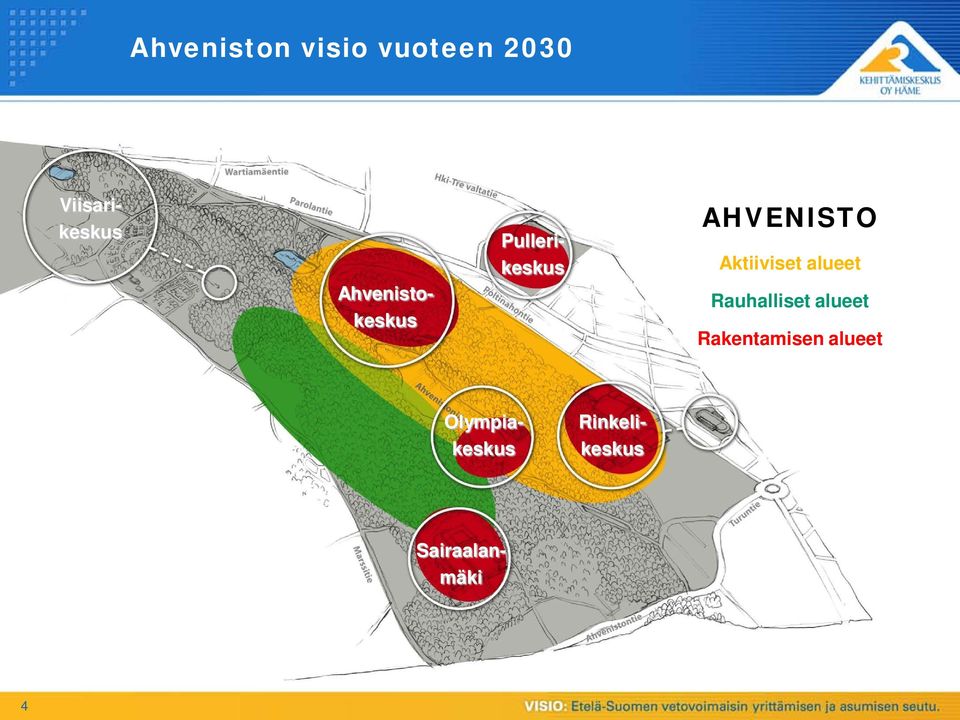 Rauhalliset alueet Rakentamisen