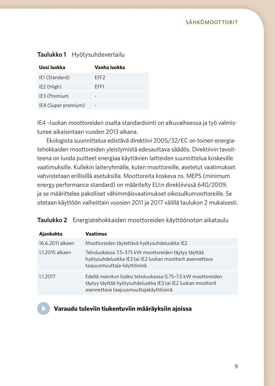 Direktiivin tavoitteena on luoda puitteet energiaa käyttävien laitteiden suunnittelua koskeville vaatimuksille.