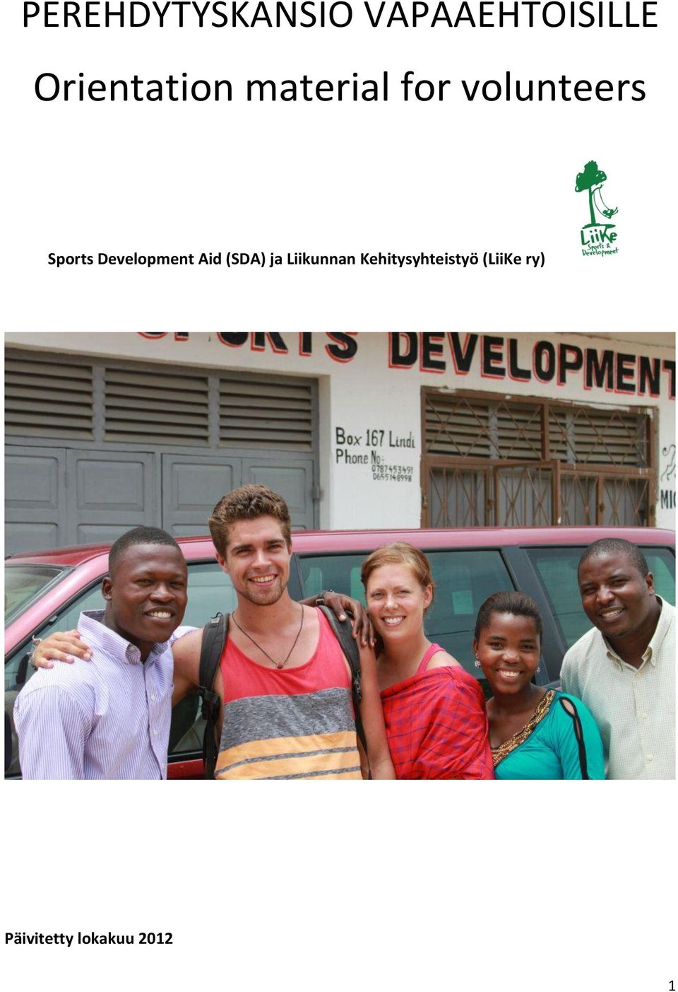 Sports Development Aid (SDA) ja