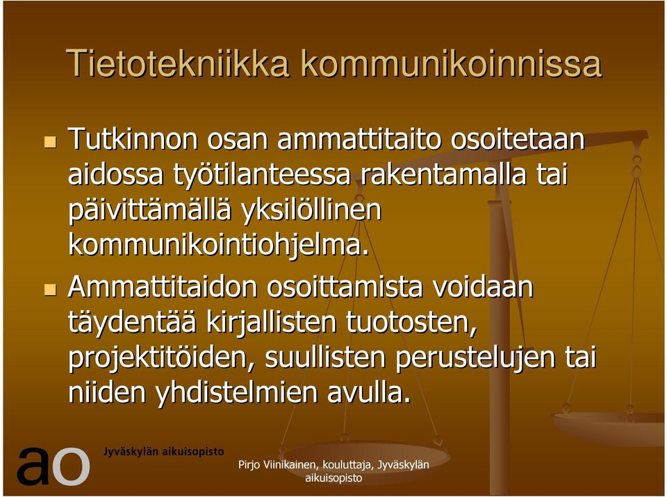 kommunikointiohjelma.