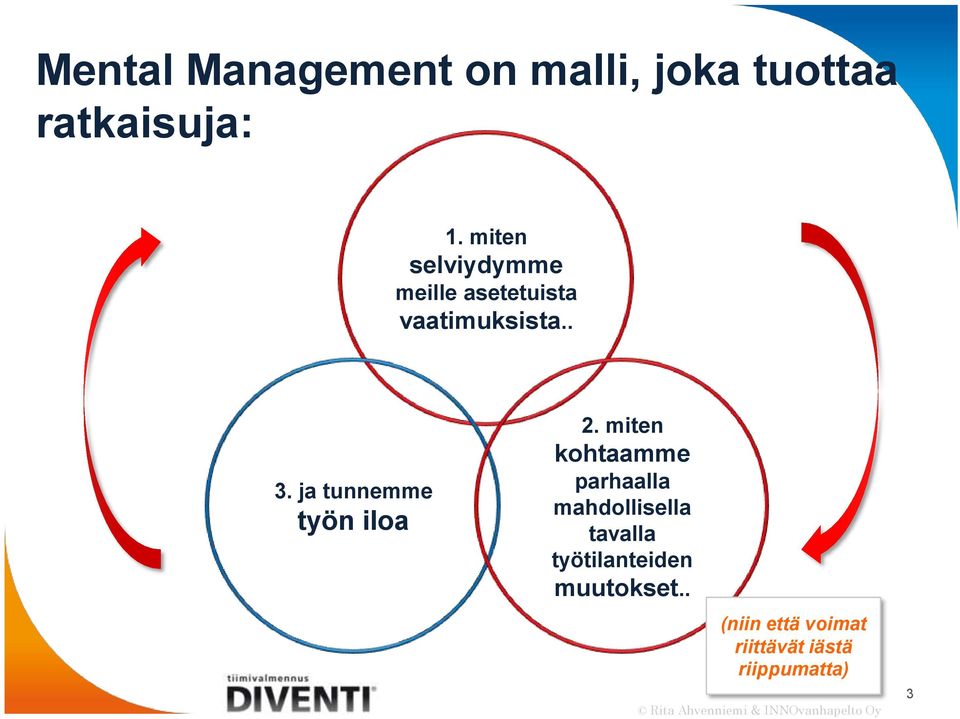 ja tunnemme työn iloa 2.