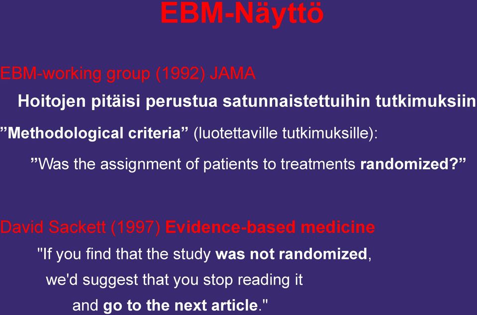 patients to treatments randomized?