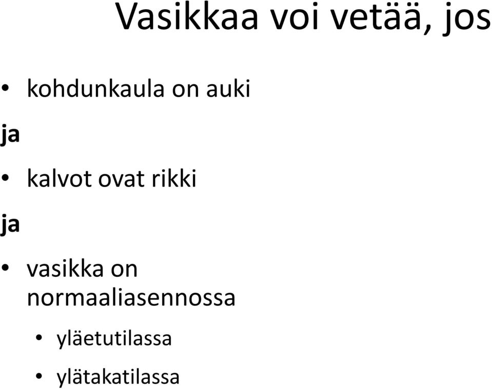 ovat rikki ja vasikka on